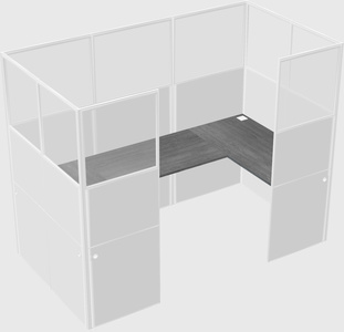 Cabine en u