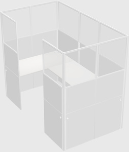Cabine en u