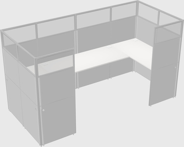 Cabine en u
