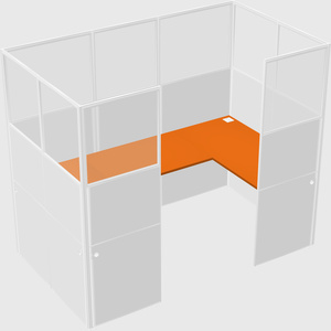Cabine en u
