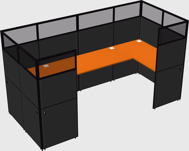 Cabine en u