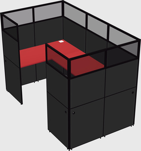 Cabine en u