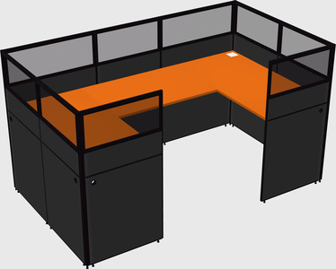 Cabine en u