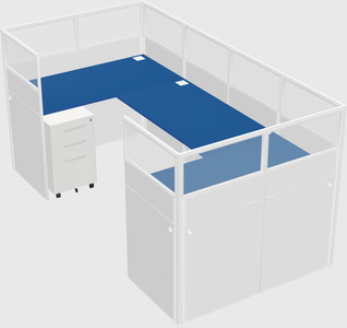 Cabine en u