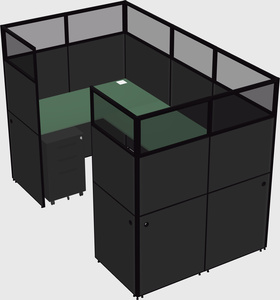 Cabine en u