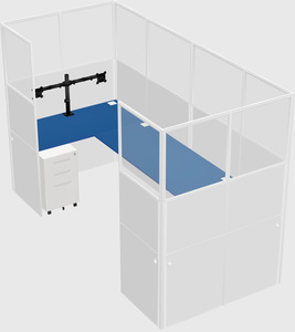 Cabine en u