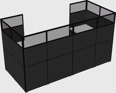 Cabine en u
