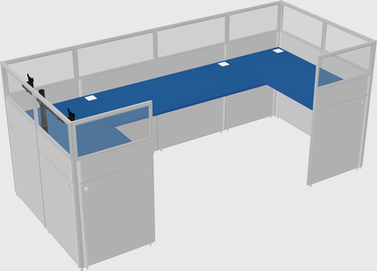 Cabine en u