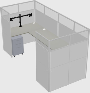 Cabine en u