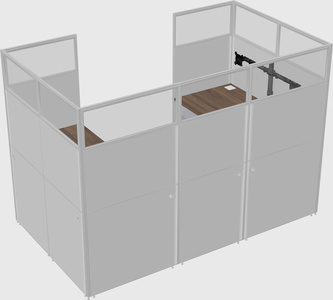Cabine en u