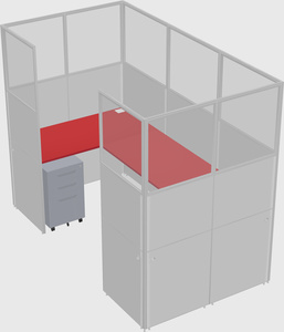 Cabine en u
