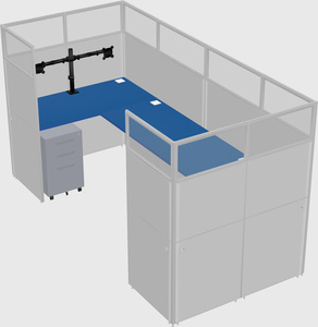 Cabine en u