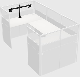 Cabine en u