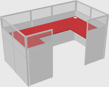 Cabine en u