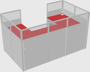Cabine en u