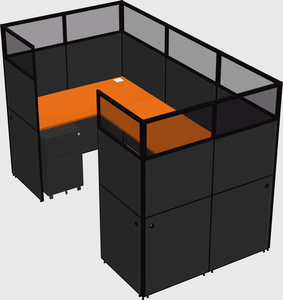 Cabine en u