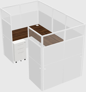 Cabine en u