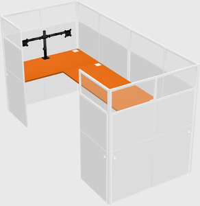 Cabine en u