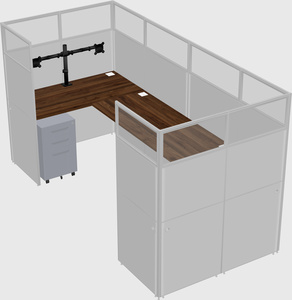 Cabine en u