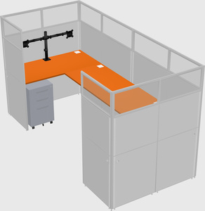 Cabine en u