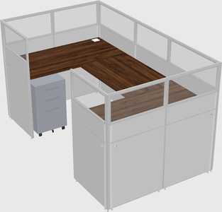 Cabine en u