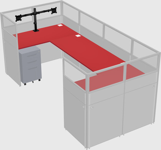 Cabine en u
