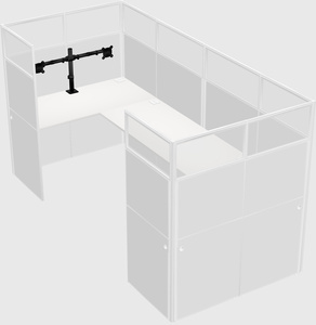 Cabine en u