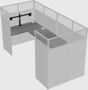 Cabine en u