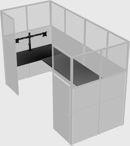 Cabine en u