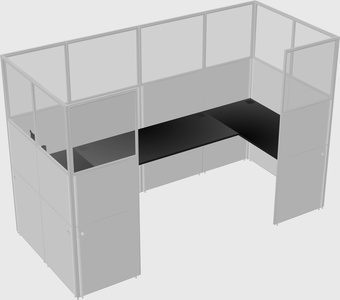 Cabine en u