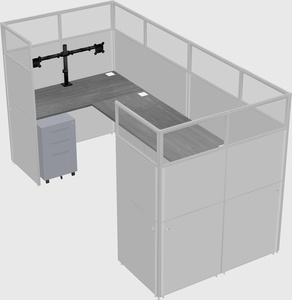 Cabine en u