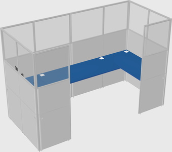 Cabine en u