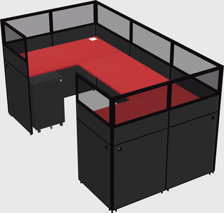 Cabine en u