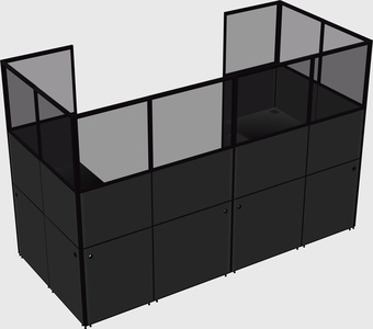 Cabine en u