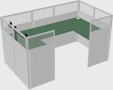 Cabine en u