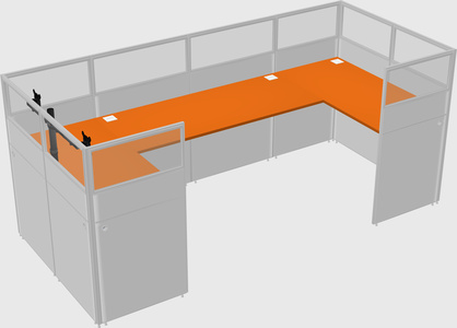 Cabine en u