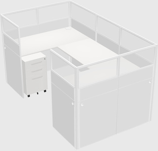 Cabine en u