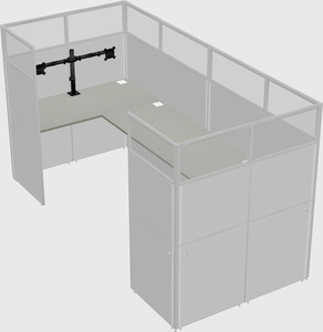 Cabine en u