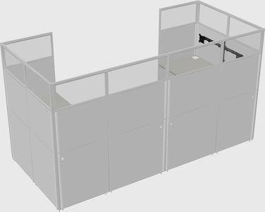 Cabine en u