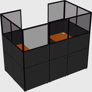 Cabine en u
