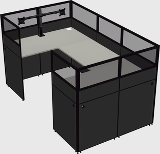 Cabine en u