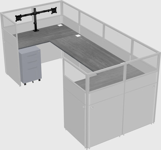 Cabine en u