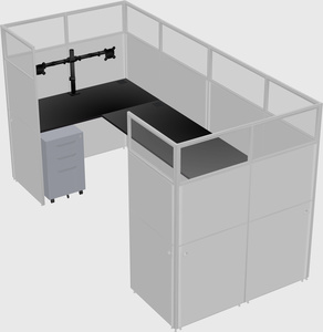 Cabine en u