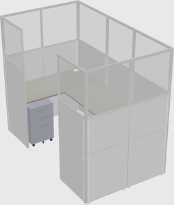 Cabine en u