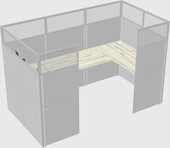 Cabine en u