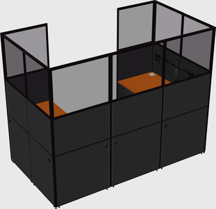 Cabine en u