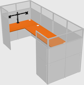 Cabine en u