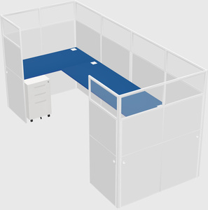 Cabine en u