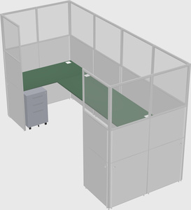 Cabine en u