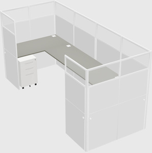 Cabine en u